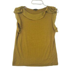 Mossimo Dutti Women's Short Sleeve Top Olive Size M
